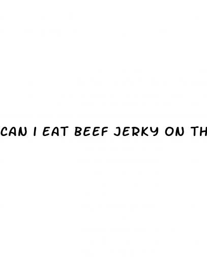 can i eat beef jerky on the keto diet
