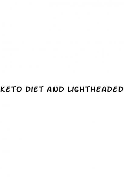 keto diet and lightheadedness