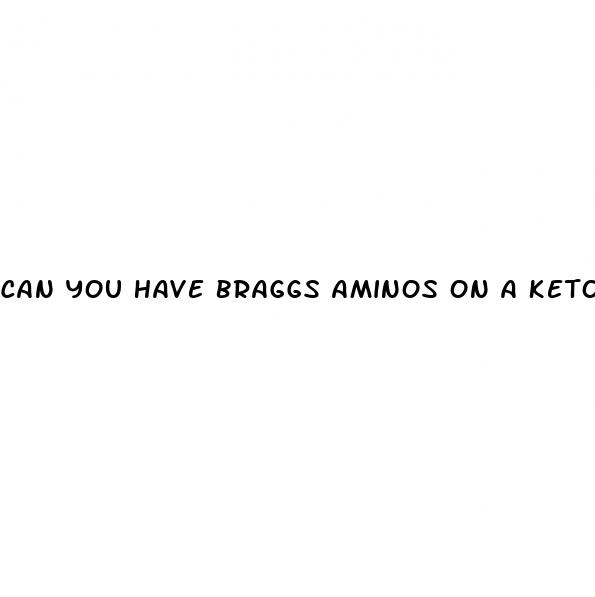 can you have braggs aminos on a keto diet