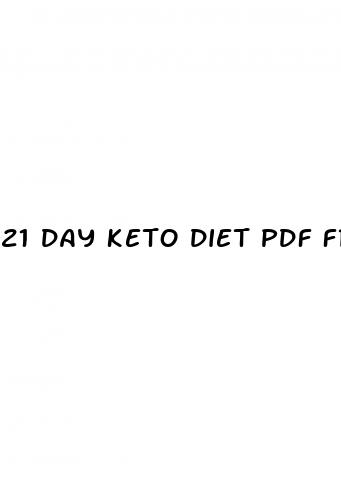 21 day keto diet pdf free
