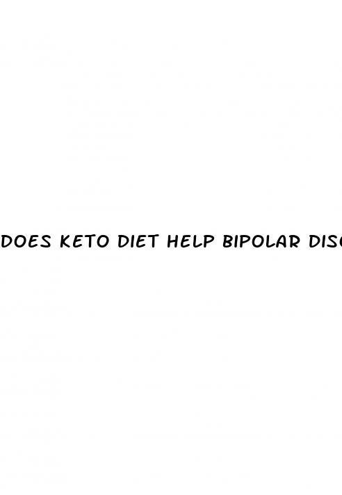 does keto diet help bipolar disorder