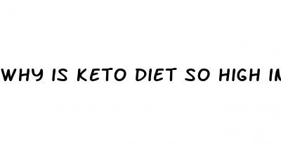 why is keto diet so high in fat