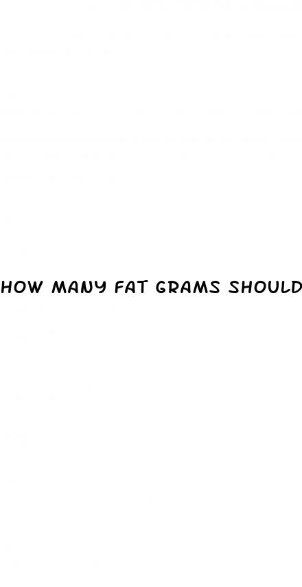 how many fat grams should i have on keto diet