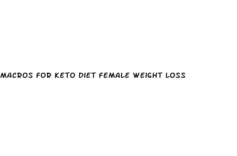 macros for keto diet female weight loss