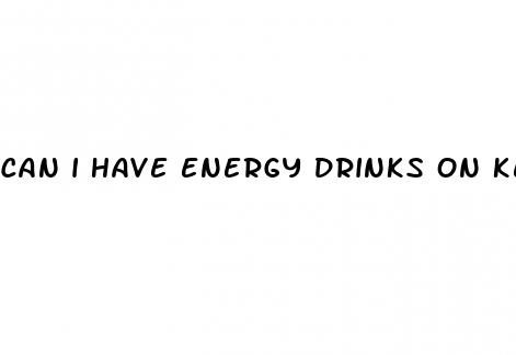 can i have energy drinks on keto diet