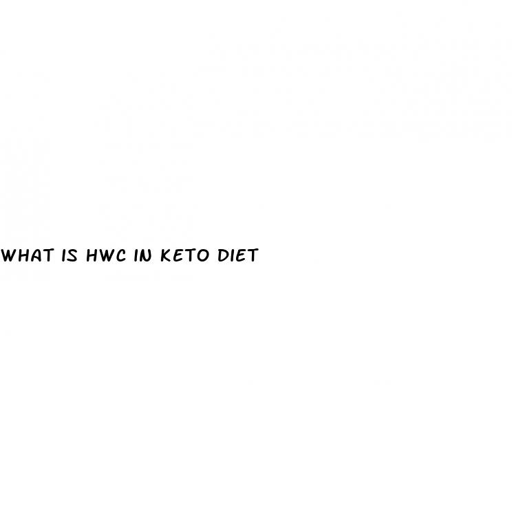 what is hwc in keto diet