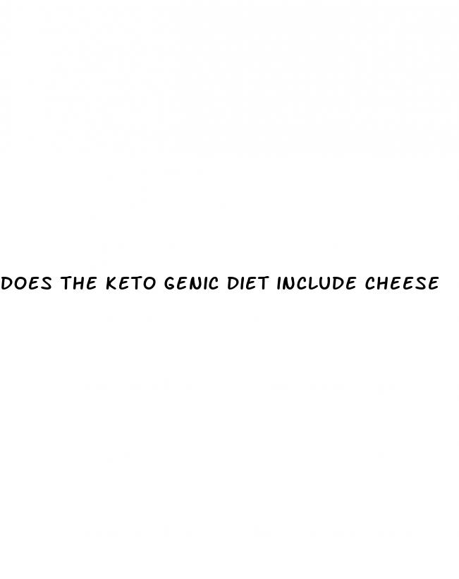 does the keto genic diet include cheese