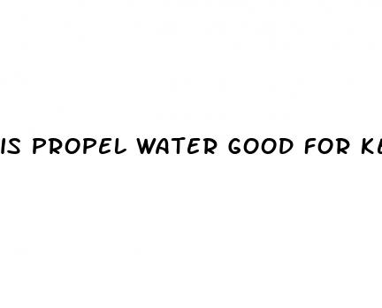 is propel water good for keto diet