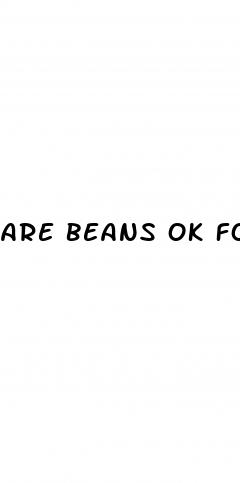 are beans ok for keto diet