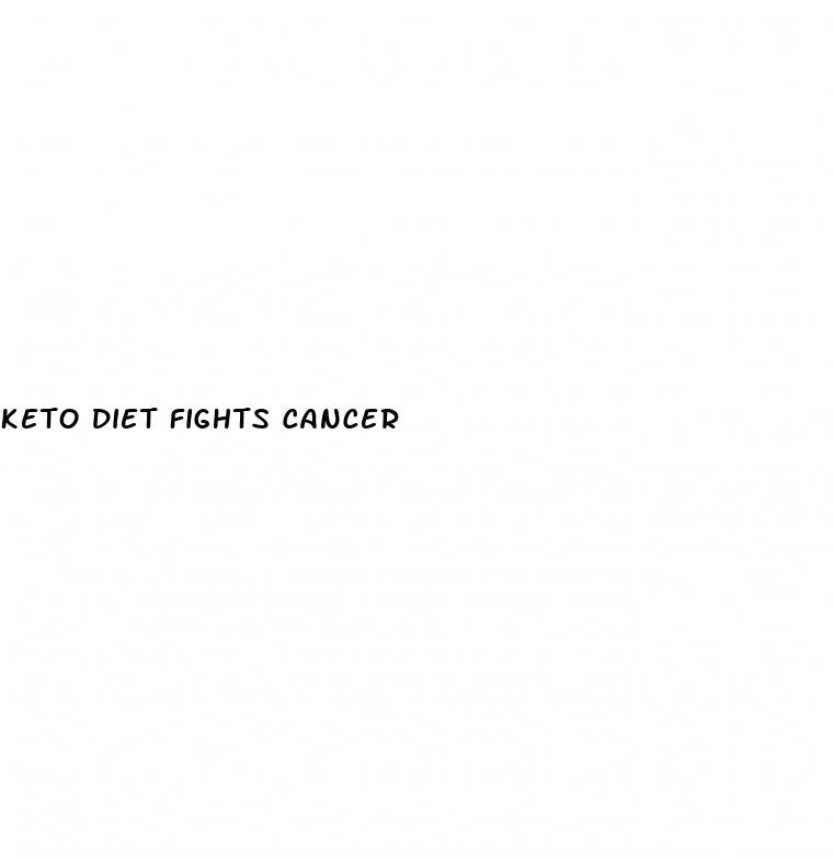 keto diet fights cancer
