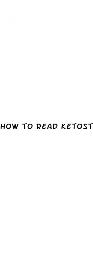 how to read ketostix for keto diet