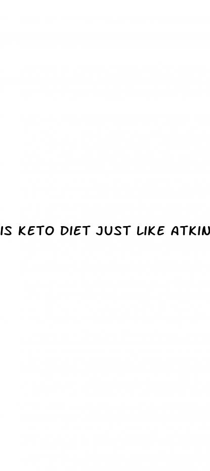 is keto diet just like atkins