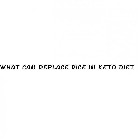 what can replace rice in keto diet