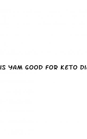 is yam good for keto diet