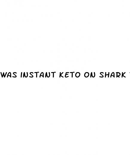 was instant keto on shark tank