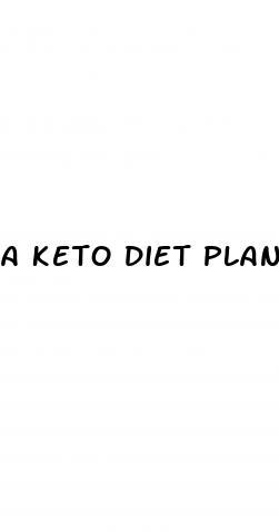 a keto diet plan for beginners