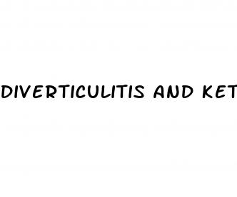 diverticulitis and keto diet