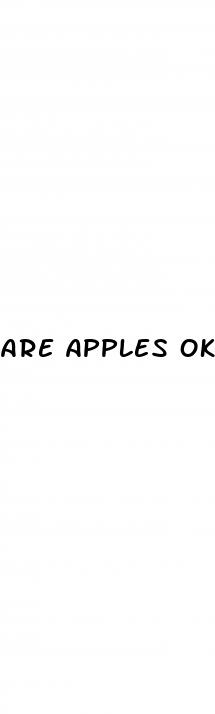 are apples ok for keto diet