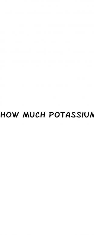 how much potassium to take on keto diet