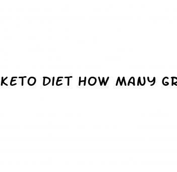 keto diet how many grams of sugar per day