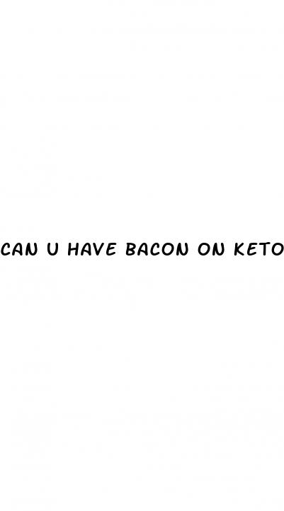 can u have bacon on keto diet