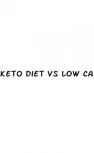 keto diet vs low carb high protein