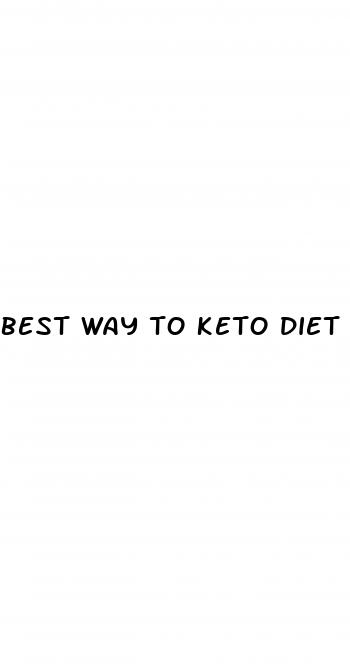 best way to keto diet