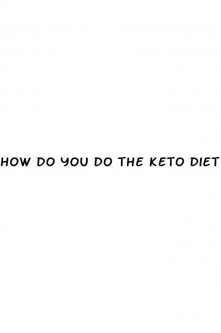 how do you do the keto diet
