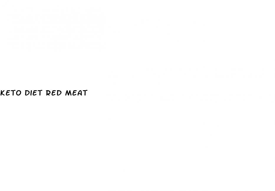 keto diet red meat