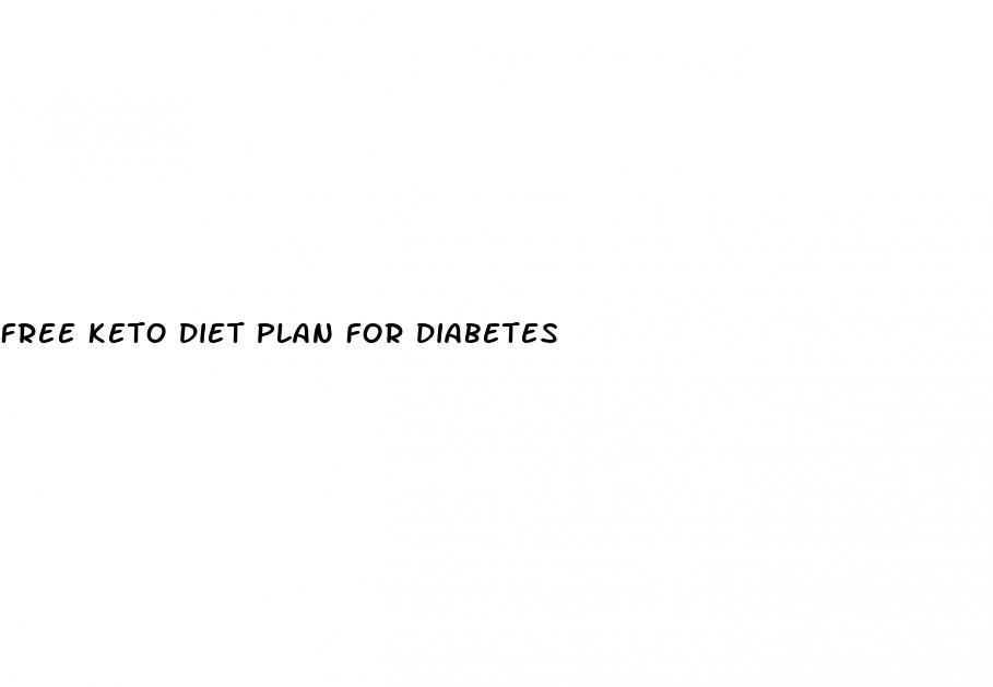 free keto diet plan for diabetes