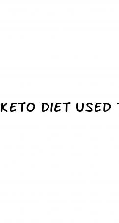 keto diet used to treat epilepsy