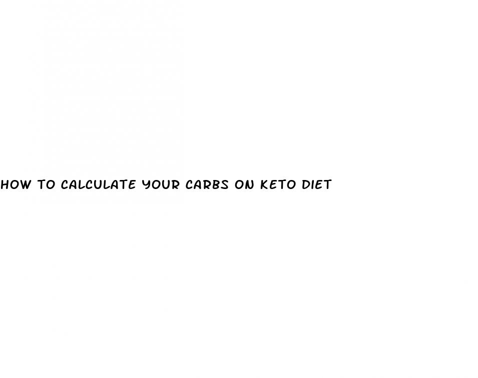 how to calculate your carbs on keto diet