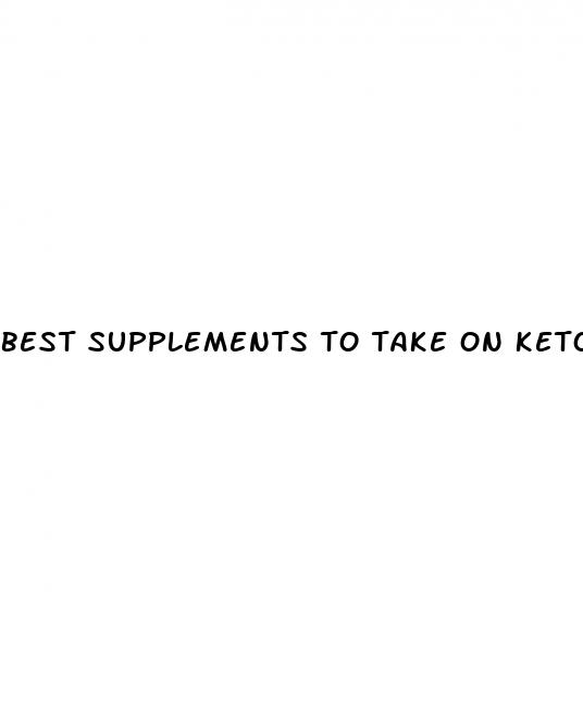 best supplements to take on keto diet