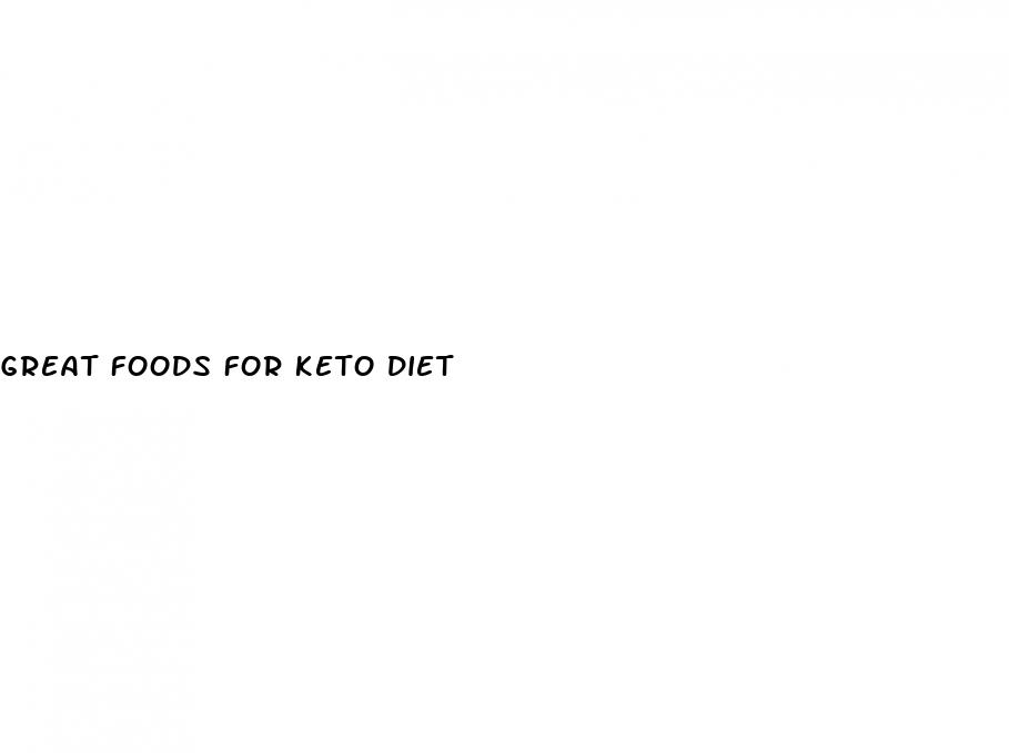 great foods for keto diet