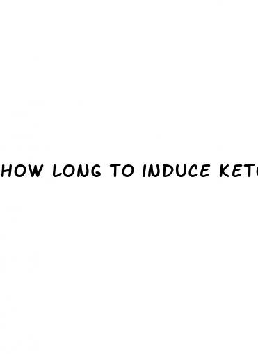 how long to induce keto on a keto diet