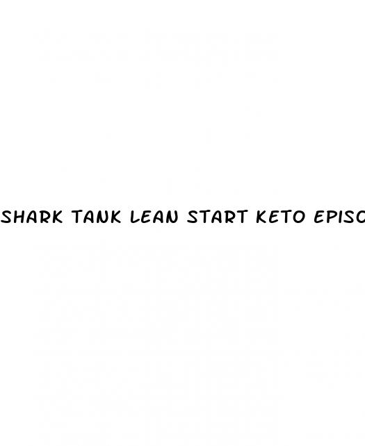shark tank lean start keto episode