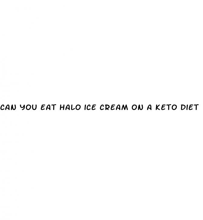 can you eat halo ice cream on a keto diet