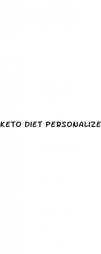 keto diet personalized plan free
