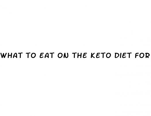 what to eat on the keto diet for breakfast