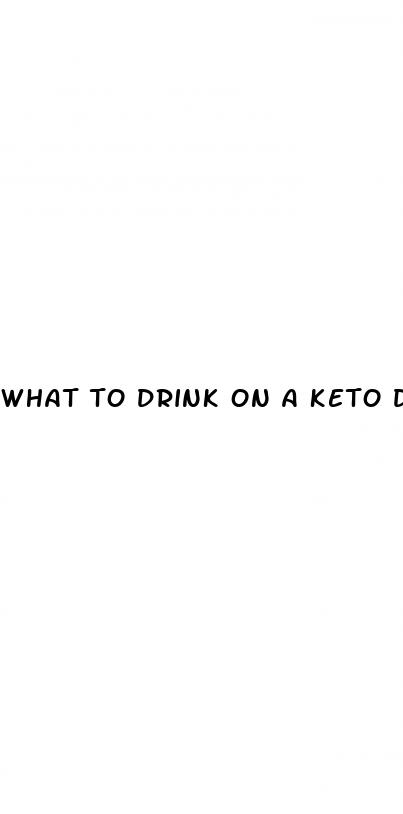what to drink on a keto diet
