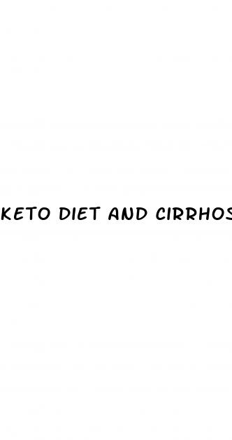 keto diet and cirrhosis