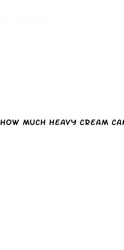 how much heavy cream can you have on keto diet