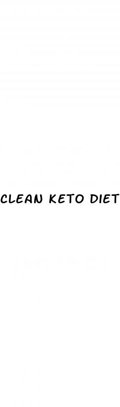 clean keto diet meal plan