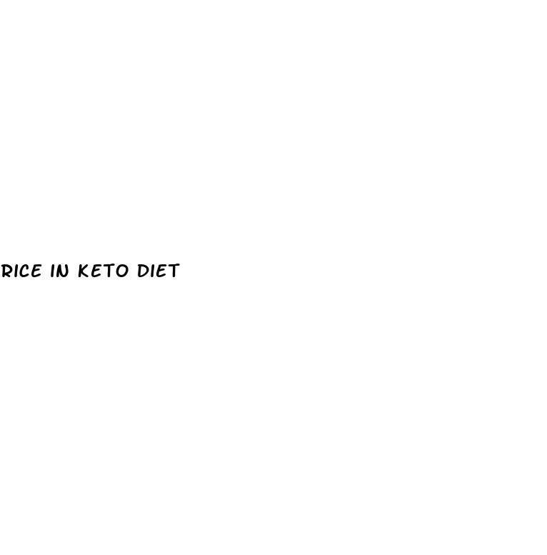 rice in keto diet