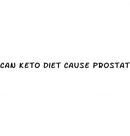 can keto diet cause prostate problems