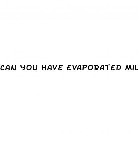 can you have evaporated milk on the keto diet