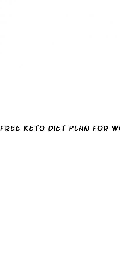 free keto diet plan for women
