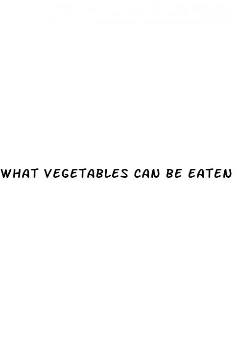 what vegetables can be eaten on a keto diet
