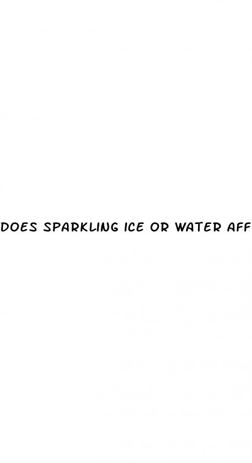 does sparkling ice or water affect the keto diet