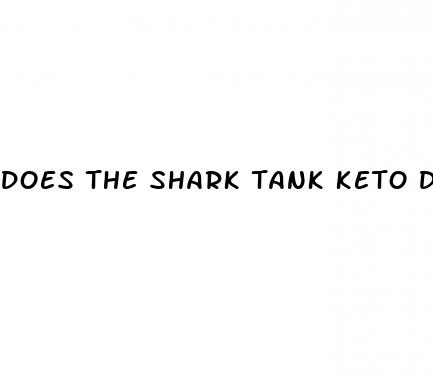 does the shark tank keto diet work